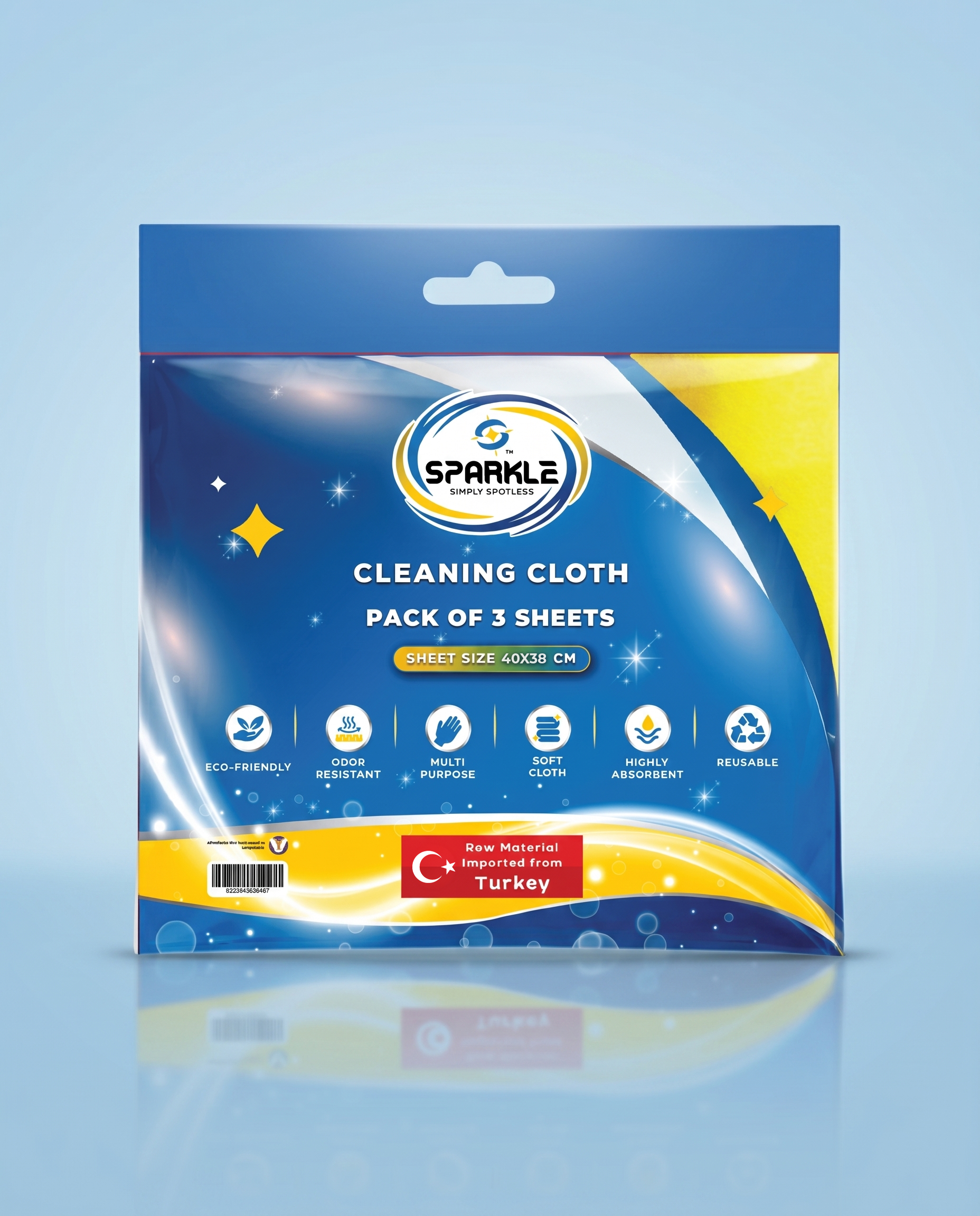 Pack Of 3 Sheets